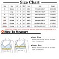 thumbnail image 5 of Abcnature Plus Size Bras for Women Plus Size Solid Wavy Wireless Removable Cup Gathering Daily Bras, 5 of 5