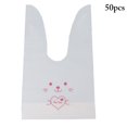 thumbnail image 1 of Coofit 50PCS Candy Bag Rabbit Ears Design Treat Bag Party Favor Bag for Cookies Candy, 1 of 10