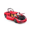thumbnail image 2 of Bburago Ferrari 296 GTD 1:18 Scale Diecast Sports Racing Car Collectible Model, 2 of 5