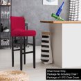thumbnail image 2 of Stretch Bar Stool Cover for Bar Height Side Chair Slipcovers, 2 of 8
