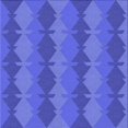 thumbnail image 1 of Ahgly Company Machine Washable Indoor Square Transitional Light Slate Blue Area Rugs, 5' Square, 1 of 7