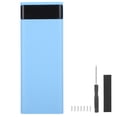 thumbnail image 2 of Power Bank Box, Power Bank Shell, 8X18650 USB Port Battery Holder, DIY with Installation Tool Bag Power Bank Battery Supply for Tablets Smart Phones Black,Blue,White, 2 of 7