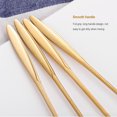 thumbnail image 2 of QualitChoice Coffee Spoons Long Handle Dessert Tea Teaspoons Home Bar Cafe Hotel Scoops Kitchen Tableware Flatware Accessories Type 1 Silver Type 2 Gold, 2 of 6