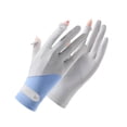 thumbnail image 3 of Riding Gloves Sun Protection Gloves Driving Gloves Women Biking Gloves Women Gloves Secureion for Digit Full Driving Gloves Thin and Breathable Gloves Sun Secureion Gloves Cycling Gloves, 3 of 5
