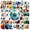 3A, variant on Realistic Soccer Theme Stickers, Waterproof Soccer Theme Sticker for Water Bottle Laptop Phone Cases Planner Skateboard Luggage Helmet Party Favor Decor, Ideal for Adults Teens Teacher Rewards