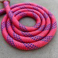 thumbnail image 4 of Handmade Strong Heavy Duty Rope No Pull Training Lead Leashes with Durable Leather Handles,Reflective Dog Training Lead for Large Medium and Small Dogs, 4 of 7