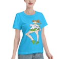 thumbnail image 2 of T-Shirt Basique à Manches Courtes pour Femmes Sailor Moon Makoto Kino, 2 of 6