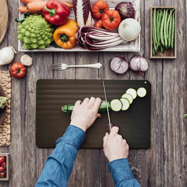 Quick Defrosting Tray for Frozen Meat - Rapid Thaw Defrosting Tray Kitchen Gadgets for Home Thawing Plate - Thawing Tray for Frozen Meat Defrosting Tray Natural Taste - Frozen Food Meat Thawing Board