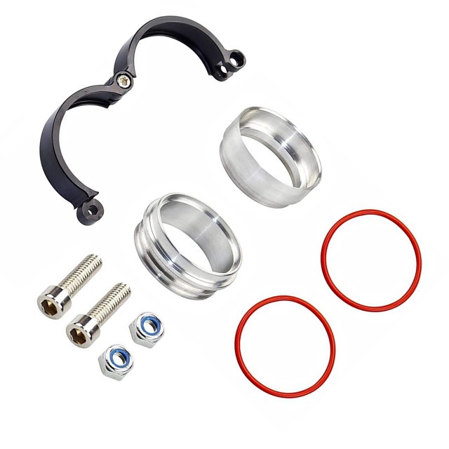 mmirethe 3 Inch 76mm Aluminum HD Clamp Intake V-band Clamp For Intercooler Pipes 3.0 For Intercooler Pipes