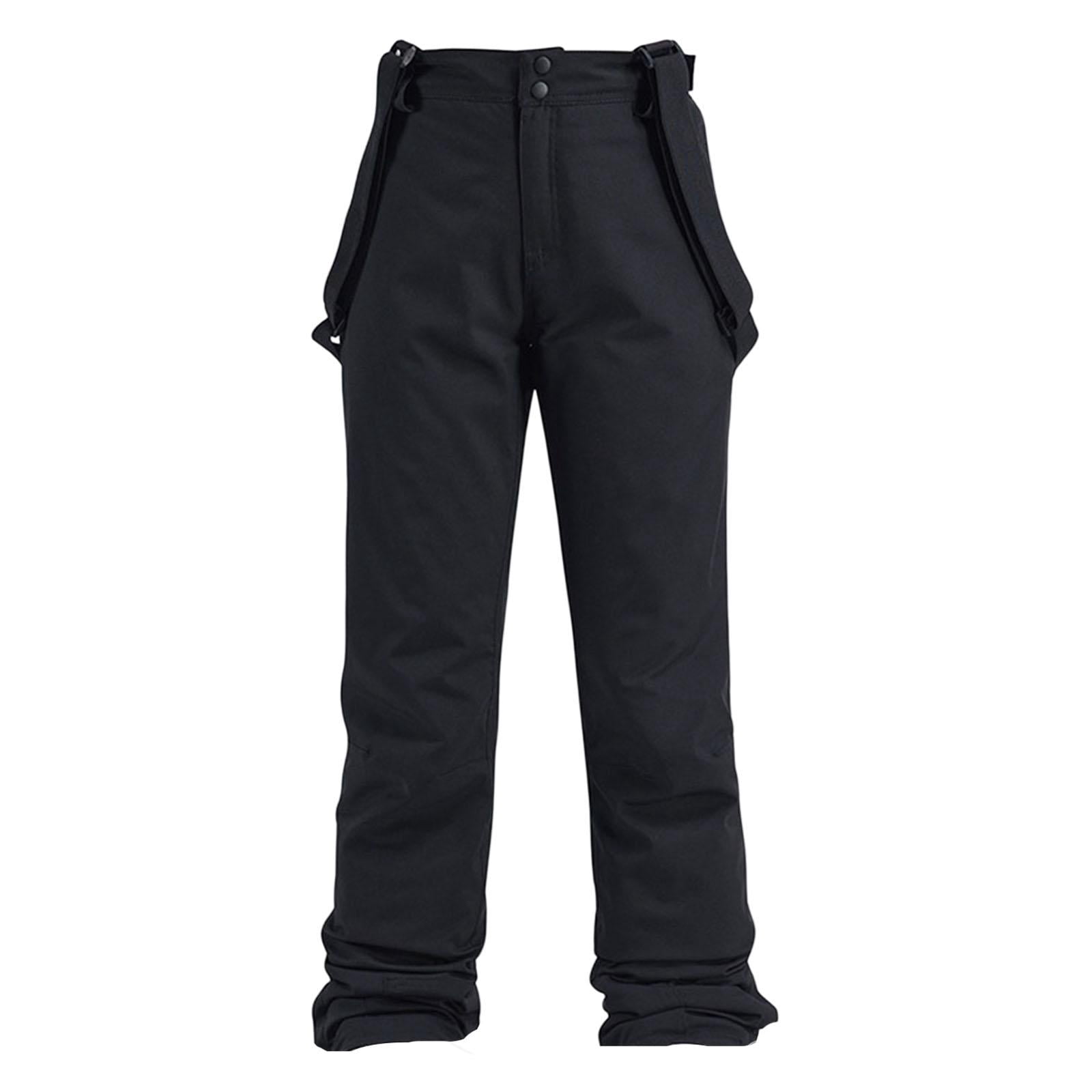koolsoo Ski Bib Insulated Pants Warm Ripstop Full Length Water Resistant Trousers Sled XXXL