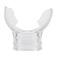 thumbnail image 2 of Diving Mouthpiece, Transparent PVC Professional Comfortable  Diving Standard Bite Mouthpiece Spare Replacement, 2 of 8