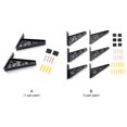 thumbnail image 3 of MesaSe Skateboard Wall-mounted Holder Heavy Duty Umbrella Nonslip Storage Rack Snowboard Organizing Display Hanger, 3 of 8