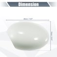 thumbnail image 3 of Unique Bargains Paire de Capuchons de Remplacement pour Rétroviseur de Voiture Blanc pour BMW Mini Clubman R55 Hatchback Cooper R56, 3 of 6