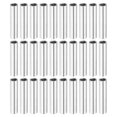 thumbnail image 1 of Unique Bargains Écrou d'Accouplement Rond M4x0.7mm 25mm Manchon Fileté Tige de Connecteur Barre Tige Tube 30 Pack, 1 of 4