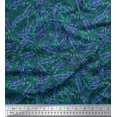 thumbnail image 1 of Soimoi Toile de Coton Feuilles de Palmier Tissu Imprimé 1 Yard 42 Inch Wide, 1 of 3