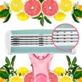 thumbnail image 2 of BIC Soleil Escape Women's Disposable Razors With 4 Blades for a Sensorial Experience and Comfortable Shave, Pack of Citrus Scented Handle Shaving Razors for Women, 4 Count, 2 of 3