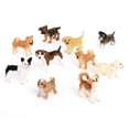 thumbnail image 2 of Simulation Animal Dog Model Puppy Mold Table Desk Ornament Collective Toy Gift, 2 of 10