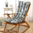 thumbnail image 2 of Sentmoon Car Seat Cushion Office Chair Cushion Winter Chair Cushion Thickened Double Sided Lunch Break Folding Chair Cushion Chair Cushion Recliner Cushion Rocking Chair Cushion Straps, 2 of 9
