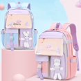 thumbnail image 3 of Primary School Schoolbag Female Cute Princess Large Capacity Lightweight Backpack for Children Grade 1-6,Student backpack with cute and fun patterns, lightweight and large capacity., 3 of 5