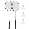 thumbnail image 1 of TFixol High-Performance Iron Alloy Badminton Racket Set with 3 Shuttlecocks - Lightweight, Durable, and Comfortable Grip for Enhanced Court Play (Available in Multiple Colors), 1 of 6