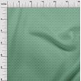 thumbnail image 3 of oneOone Tissu Popeline de Coton Vert Tissu Damassé Matériel de Robe Tissu Imprimé Tissu au Mètre 56 Pouces de Large, 3 of 4