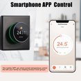 thumbnail image 2 of WiFi Smart Thermostat Temperature Controller Weekly Programmable Button Control/ Mobile APP/ Voice Control Compatible with Alexa/Google Home, for Electric Floor Heating 16A, 2 of 8
