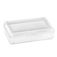 thumbnail image 2 of Pencil Box Organizer, Pencil Case Box Storage Container for Organizing with Snap Lid, Big Capacity Stackable Plastic Pen Pouch for Craft Hobby Art Supplies Journaling Stationery Sticker, 2 of 9