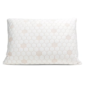 MOLECULE CopperWELL Cooling Gel Memory Foam Adjustable Pillow, King