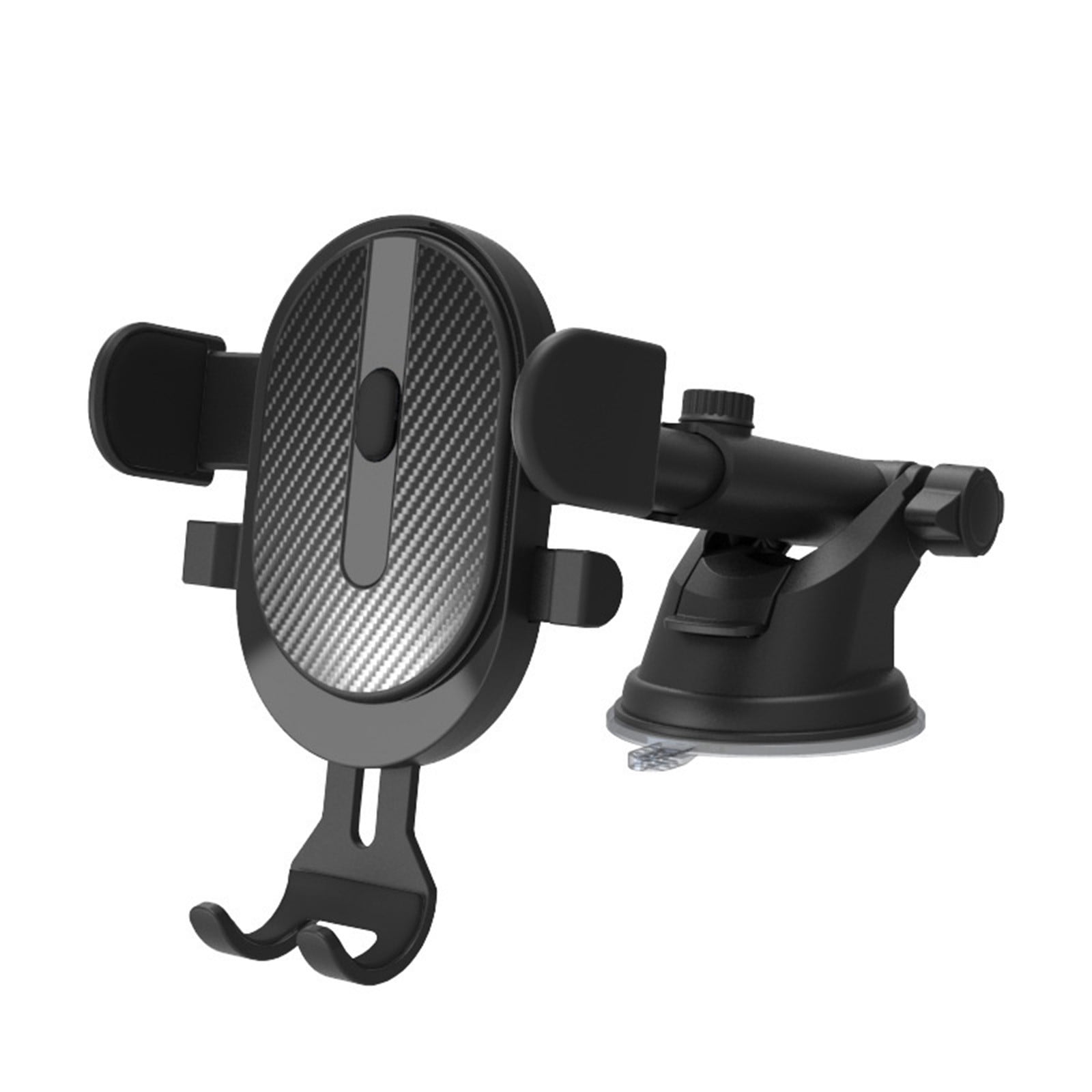 Car Phone Mount with Upgraded Suction Cup and 270 Degree Adjustable Bracket for 4 in to 6 in Smartphones