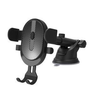 Car Phone Mount with Upgraded Suction Cup and 270 Degree Adjustable Bracket for 4 in to 6 in Smartphones