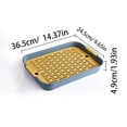 thumbnail image 3 of TIELUTT Rabbit Litter Tray Pig Litter Pan Pet Toilet Tray Small Animals Corner Litter for Trunk Spacer Dog Accessory Dog Leash Dog Accessories Miniature Pinscher Accessories Kennel Accessories, 3 of 8