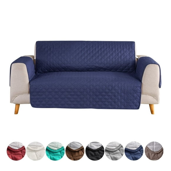 CHOK 1/2/3 Seater Waterproof Non-slip Pet Slipcover Loveseat Sofa Cover Mat Furniture  Protector for Dogs/Cats Seat Arms