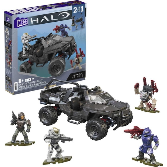 MEGA HALO Infinite UNSC Razorback Blitz Building Set - 303pcs