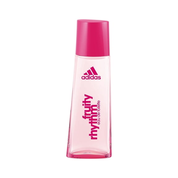 adidas Fruity Rhythm Eau de Toilette for Women, Floral & fruity fragrance, Top notes: raspberry and black currant, 50ml
