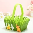 thumbnail image 1 of karymi Portable Non-Woven Basket Decoration Easter Basket Home Textile Storage Storage Container Up to 45% off, 1 of 7