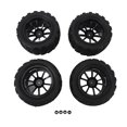 thumbnail image 2 of RC Car Wheels Tires, Strong Cushioning 10 Spoke Rims RC Car 1/10 Wheels Tires  for Repairing, 2 of 7