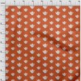 thumbnail image 4 of oneOone Rayon Orange Fabric Tea Kettle Craft Projects Decor Fabric Printed By The Yard 56 Inch Wide-HW, 4 of 4