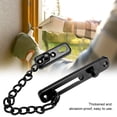 thumbnail image 4 of Stainless Steel Chain Lock, Anti Theft Chain Lock, Door Chain Lock  Latch Guard Chain Stainless  Anti Theft Steel Door, Deadbolts, 4 of 8