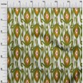 thumbnail image 3 of oneOone Viscose Jersey Light Green Fabric Ikat Sewing Craft Projects Fabric Prints By Yard 60 Inch Wide, 3 of 4