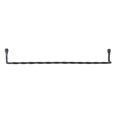 thumbnail image 3 of Hand Forged Wrought Iron Wall Mounted Towel Holder Primitive Decor 25 inch, 3 of 3