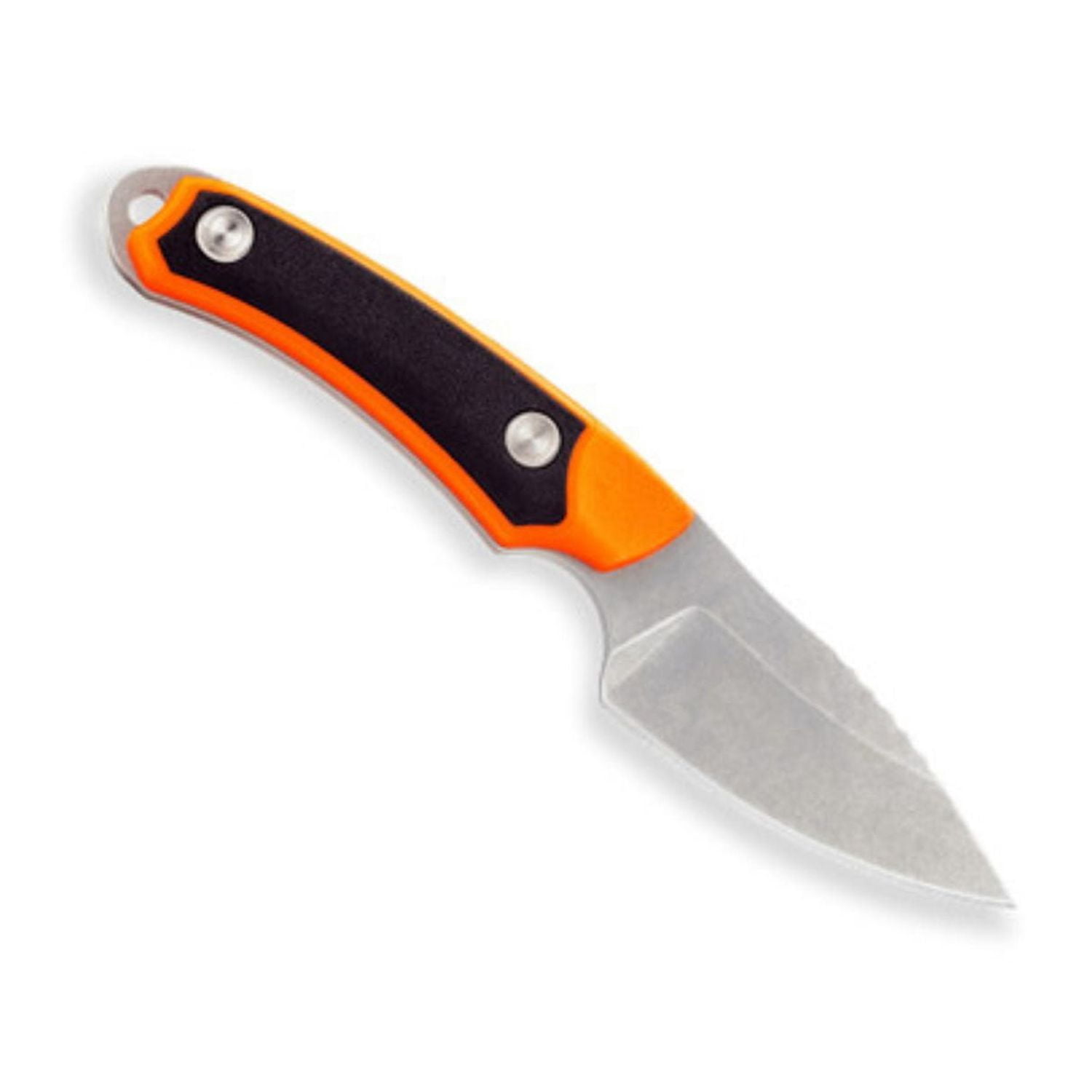 Buck Alpha Scout Select Orange – Couteau à pointe tombante en acier inoxydable 420HC avec manche GFN et Versaflex, gaine en nylon – 0662ORS, fabriqué aux États-Unis