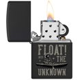 thumbnail image 3 of Zippo 48566 Briquet Noir Coupe-Vent Float Into The Unknown Design, 3 of 5