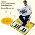thumbnail image 4 of Yhmxh Bathroom Rugs Piano Sounding Carpet Toe Tapping Musical Keyboard Toilet Floor Mat Floor Mat With Piano Sound Living Room Rug Bath Mat for Home and Kitchen Bathroom, 4 of 7