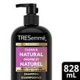 thumbnail image 2 of TRESemmé Shampoo Clean & Natural Visibly Hydrated Hair, 828 ml, 2 of 8