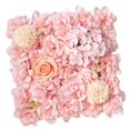 thumbnail image 1 of MesaSe   Flower Screen Hydrangea Decorative Silk Flower Panels Backdrop for Wedding Stage   White, 1 of 7