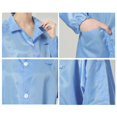 thumbnail image 1 of Unisex ESD-Safe Anti-Static Premium Lab Jacket Coat Lab Coat Clothing Blue XL, 1 of 8