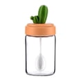 thumbnail image 1 of A1 Compact Glass Seasoning Dispenser With Measuring Lid Kitchen Pantry Organizer For Herbs Spices Cooking Essentials #040U0, 1 of 6