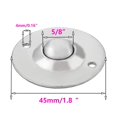 thumbnail image 1 of 40Pcs -16B 5/8-Inch Bearing Steel Roller Ball Flange Conveyor Transfer Unit, 1 of 5
