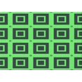 thumbnail image 1 of Ahgly Company Machine Washable Indoor Rectangle Transitional Deep-Sea Green Area Rugs, 7' x 9', 1 of 7