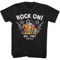 thumbnail image 1 of Fraggle Rock Guitars and Stars Black Adult T-Shirt, 1 of 2